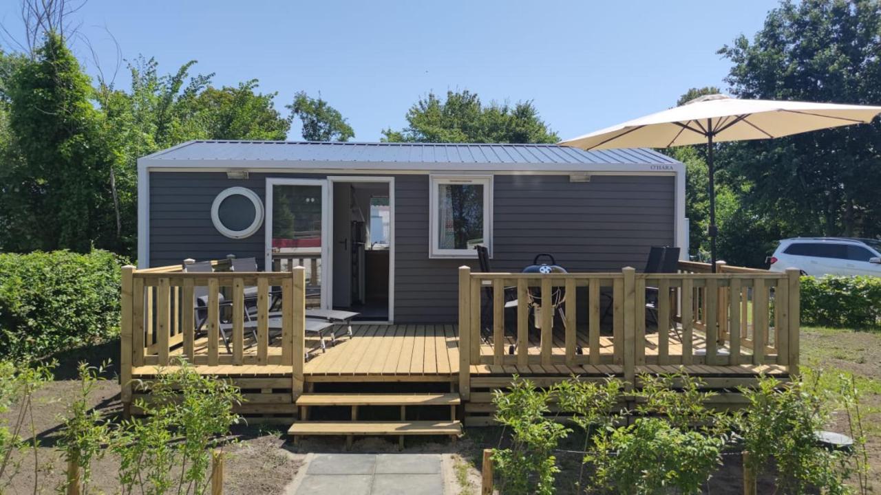 Mobilheim Herz Lauwersoog - Chalet Robbengat المظهر الخارجي الصورة