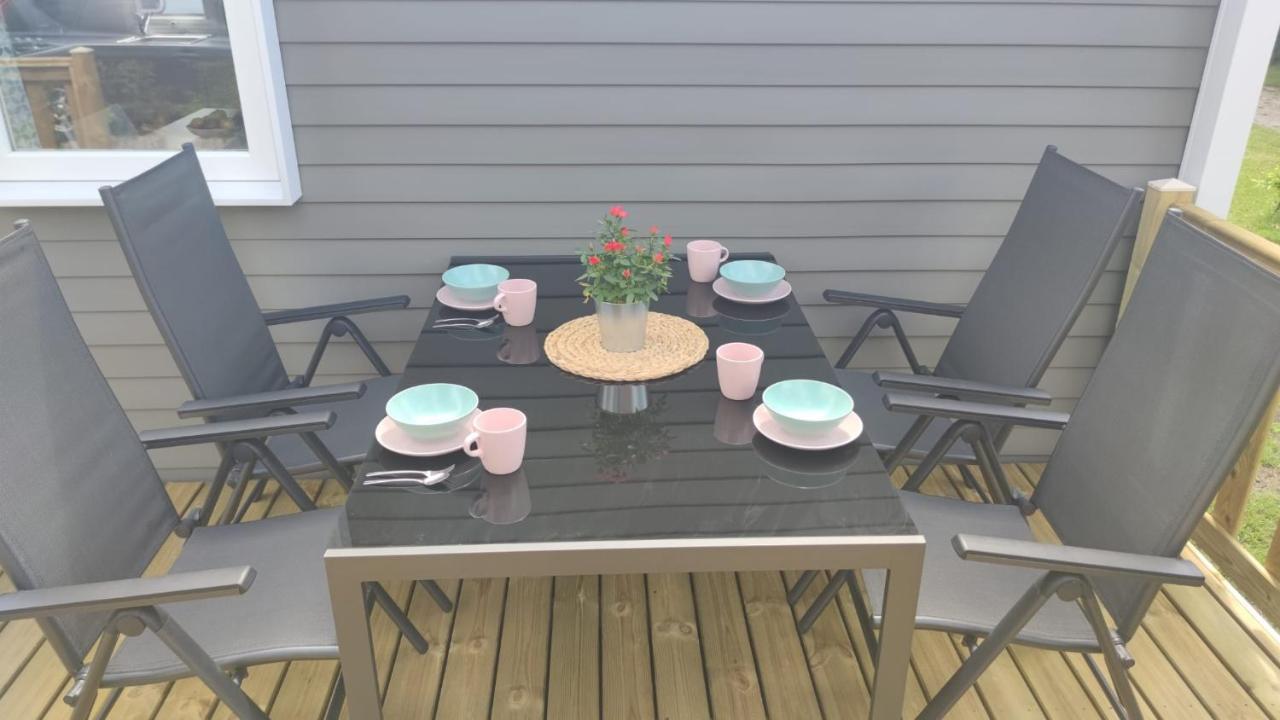 Mobilheim Herz Lauwersoog - Chalet Robbengat المظهر الخارجي الصورة