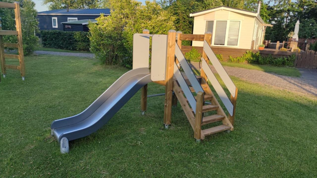 Mobilheim Herz Lauwersoog - Chalet Robbengat المظهر الخارجي الصورة