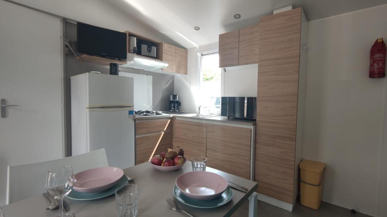 Mobilheim Herz Lauwersoog - Chalet Robbengat المظهر الخارجي الصورة